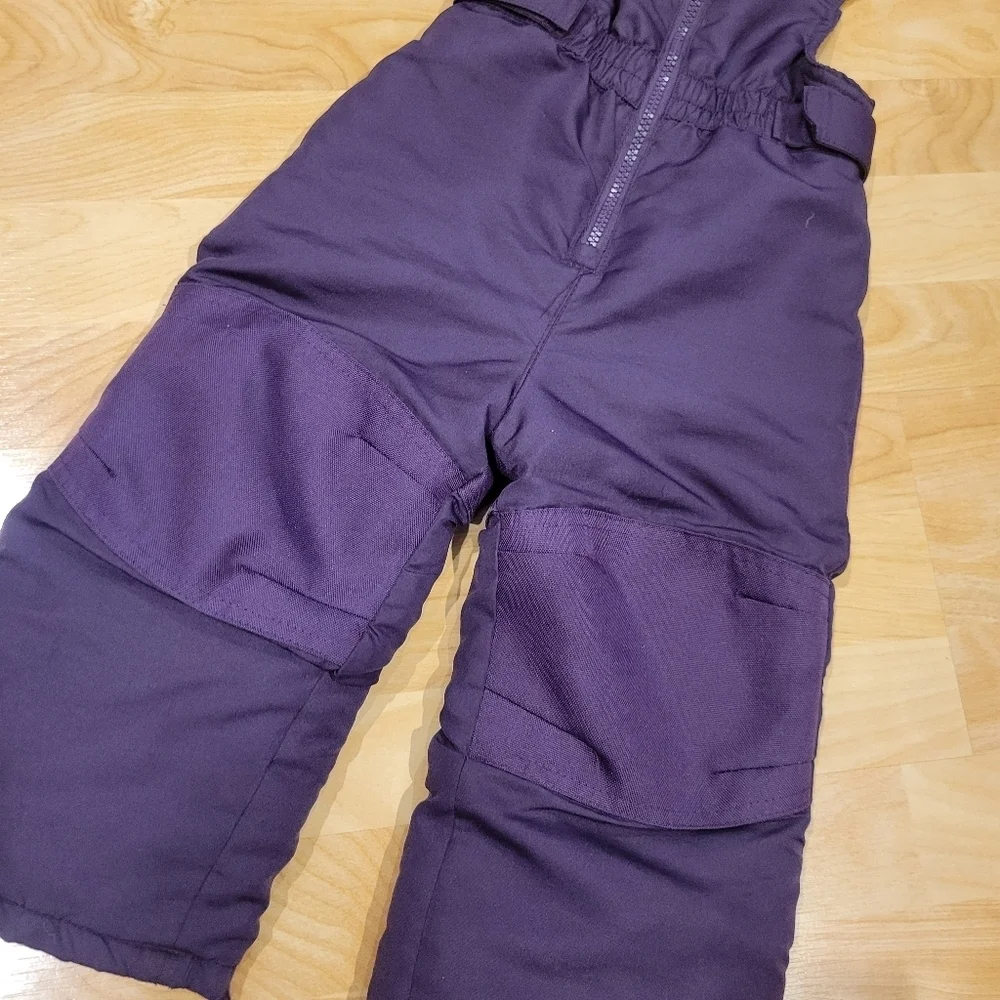 Cherokee Purple Snow Pants Snow Bibs Overalls Size 18 Months